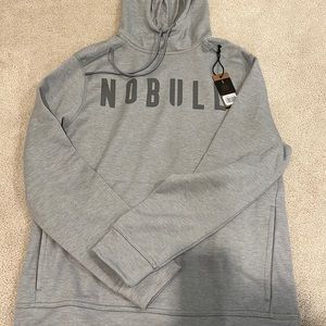 Nobull Men’s hoodie grey NWT Medium CrossFit